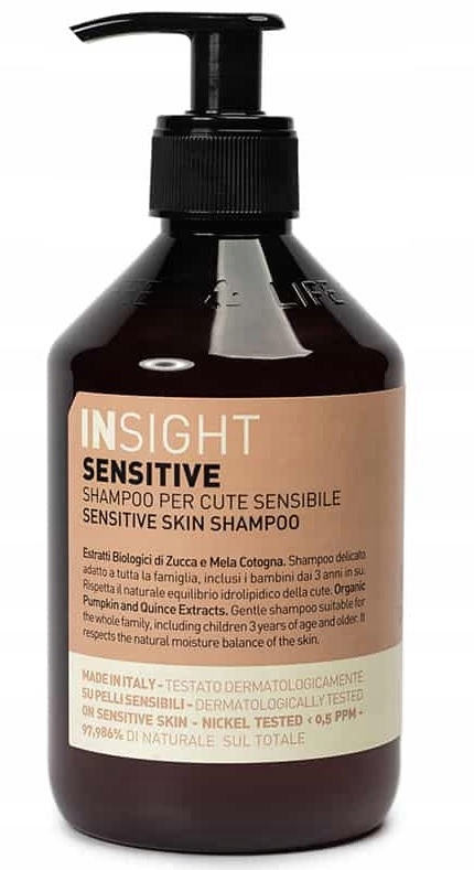 

Insight Sensitive Szampon do Wrażliwej Skóry 400ml
