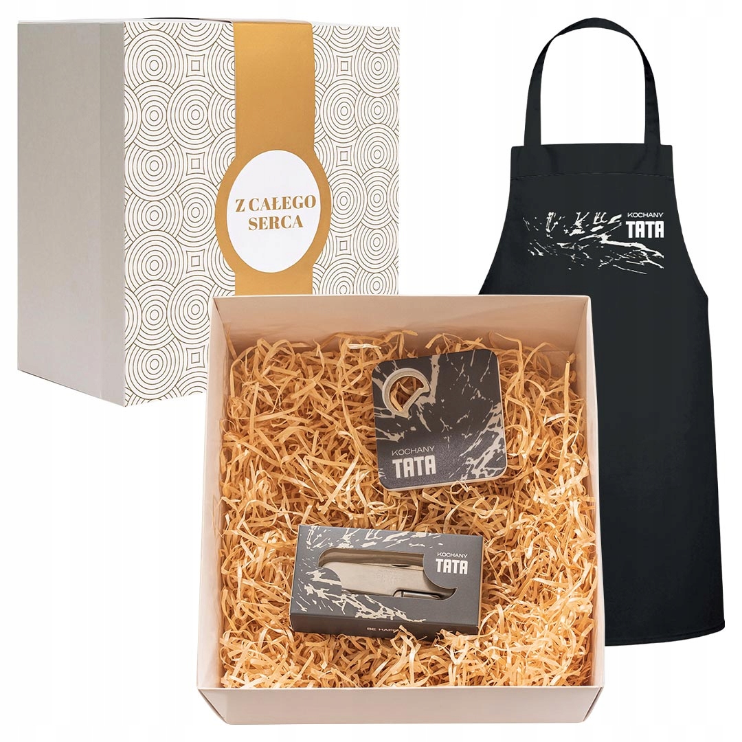 Dárek Pro Tatínka Ke Dni Otců Narozeniny Kapesní Nůž Kuchyňská Zástěra Otvírák