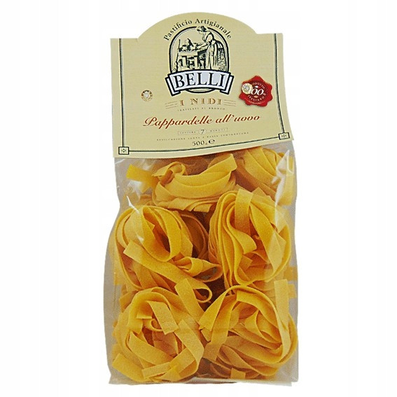 

Pastificio Belli Makaron Pappardelle 500G Jajeczny