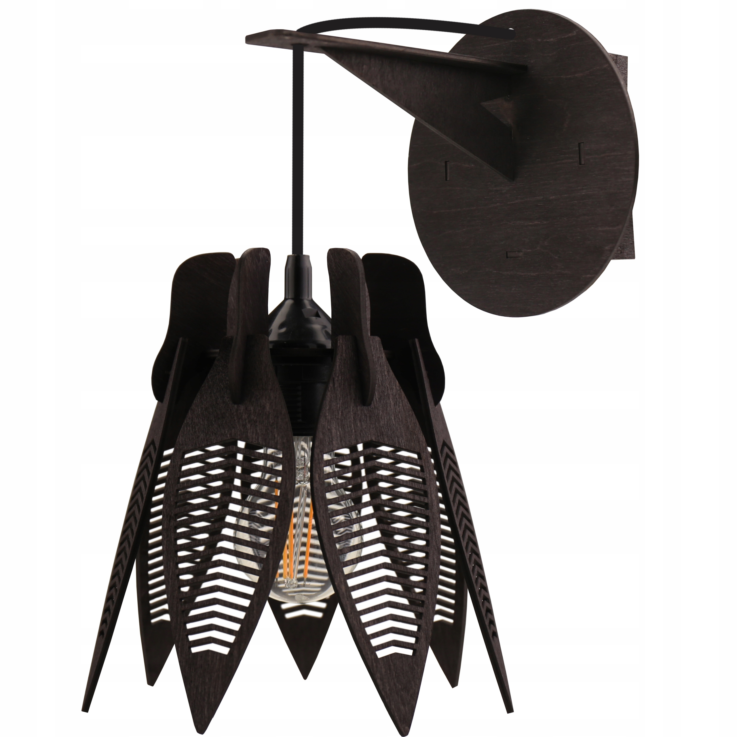 

Lampa Ścienna Kinkiet Loft Gargula E27 czarny Led