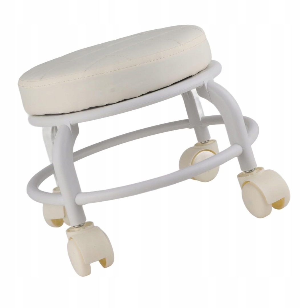 Stołek obrotowy taboret, regulowany, na kółkach, obrotowy kuchni, spa mały Kod producenta 5941941202144