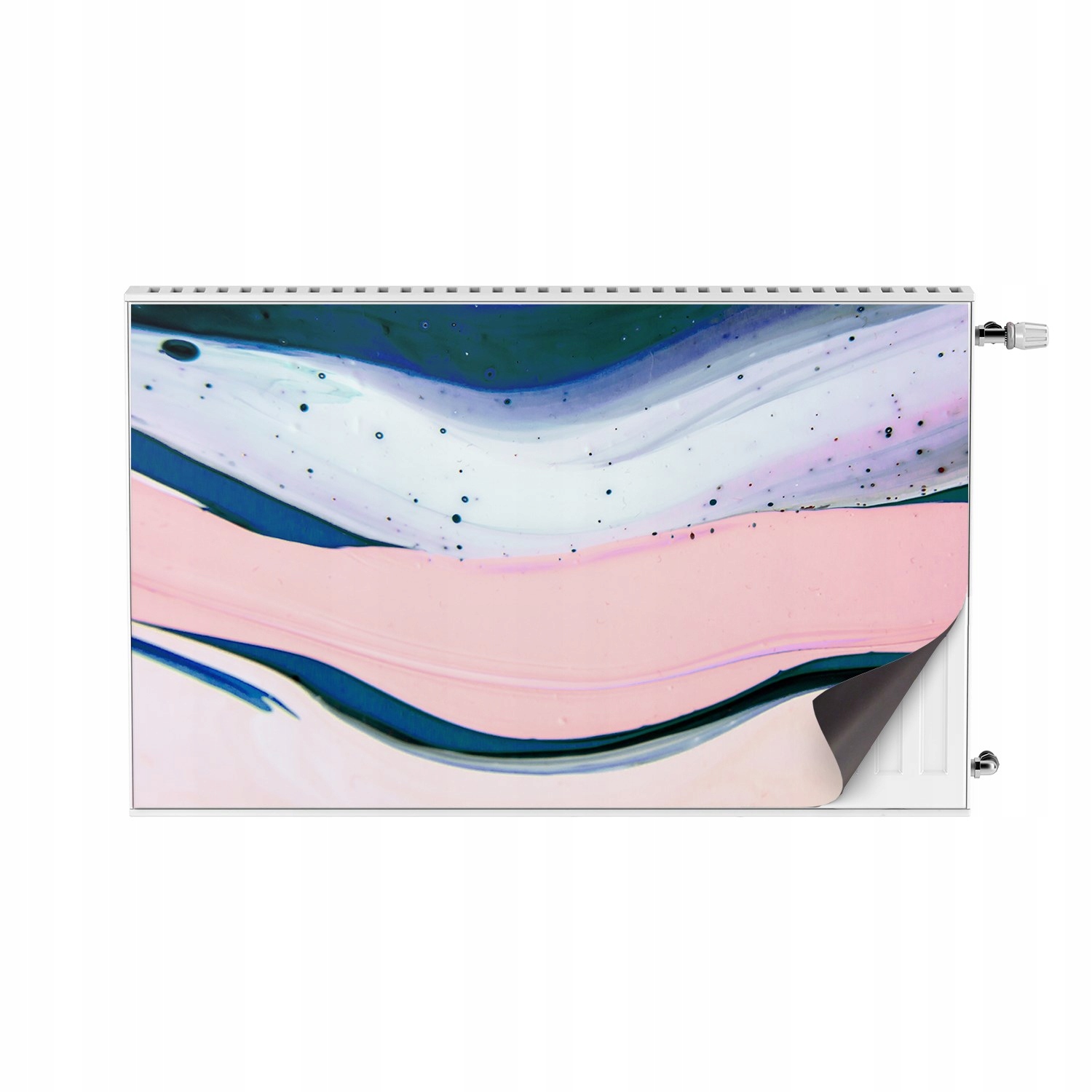 Stylová magnet krytka na radiátor barevný odstín