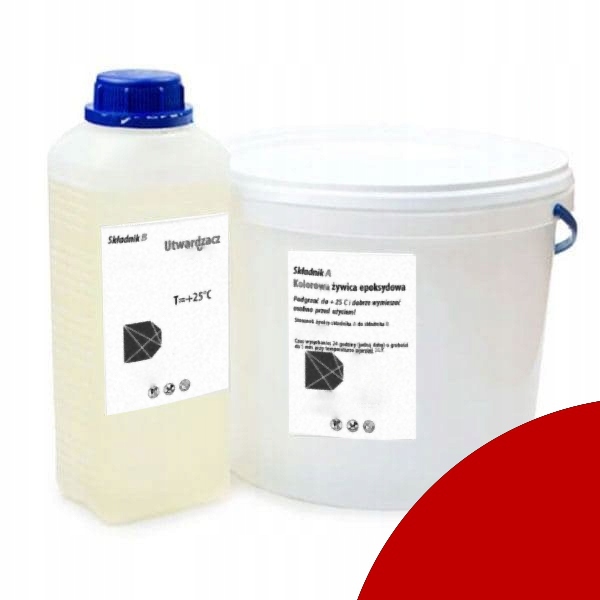 Vysoko výkonná antikorózna červená epoxidová farba na kov rúry 8 kg