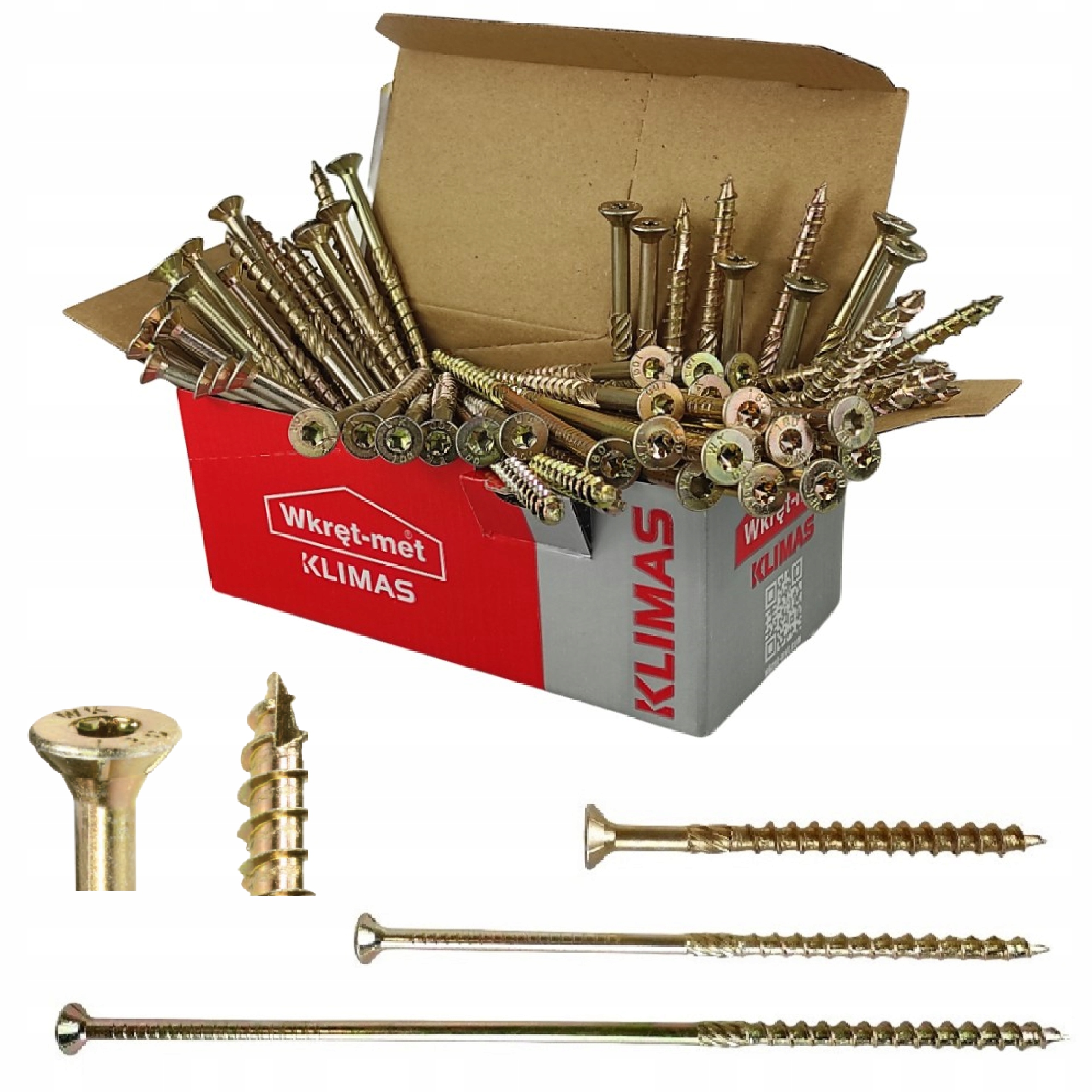 Tesařské vruty do dřeva Wkcs 8x320 Torx 50 Ks