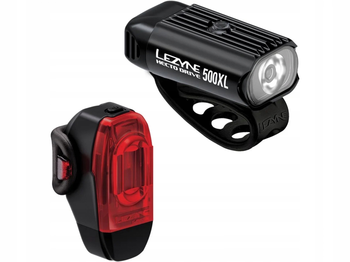 Lezyne Zestaw Lampek Rowerowych Hecto Drive 500XL Ktv Drive+ 2038