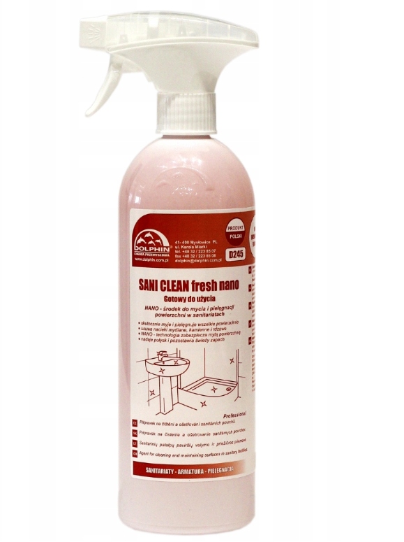 

Dolphin Sani Clean Fresh Odkamieniacz 0,75L
