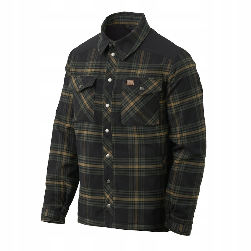 Zateplená košile Helikon Winter Warden Long Sleeve Slate Moorland Plaid L