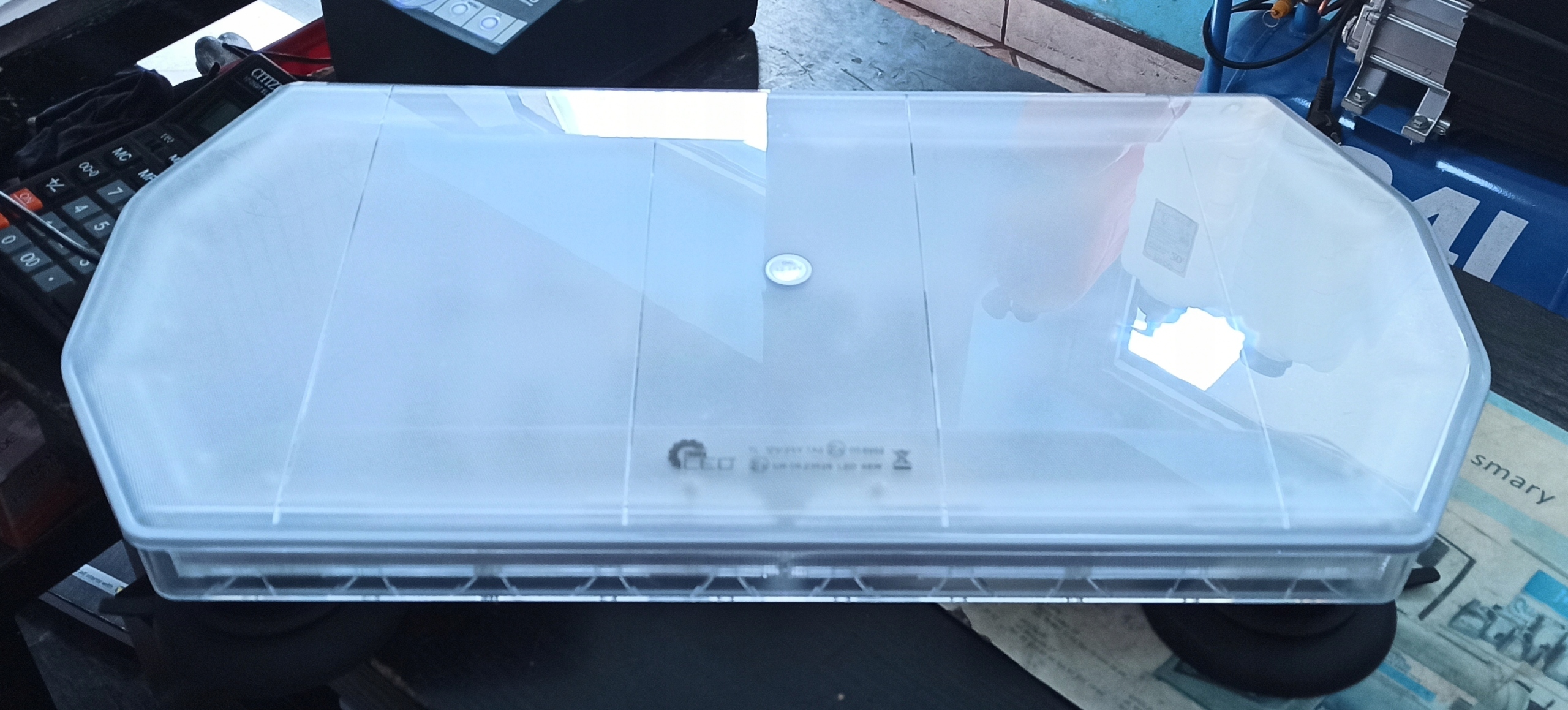 Belka ostrzegawcza LED pomoc drogowa kogut stroboskop 585 mm 60 cm Źródło światła LED