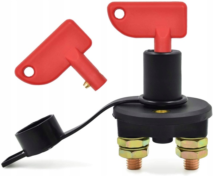 

Główny Wyłącznik Prądu Hebel Rygiel 12V 24V 300A