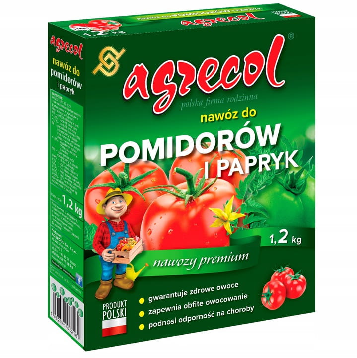 

Nawóz Do Pomidorów I Papryk Agrecol 1200g