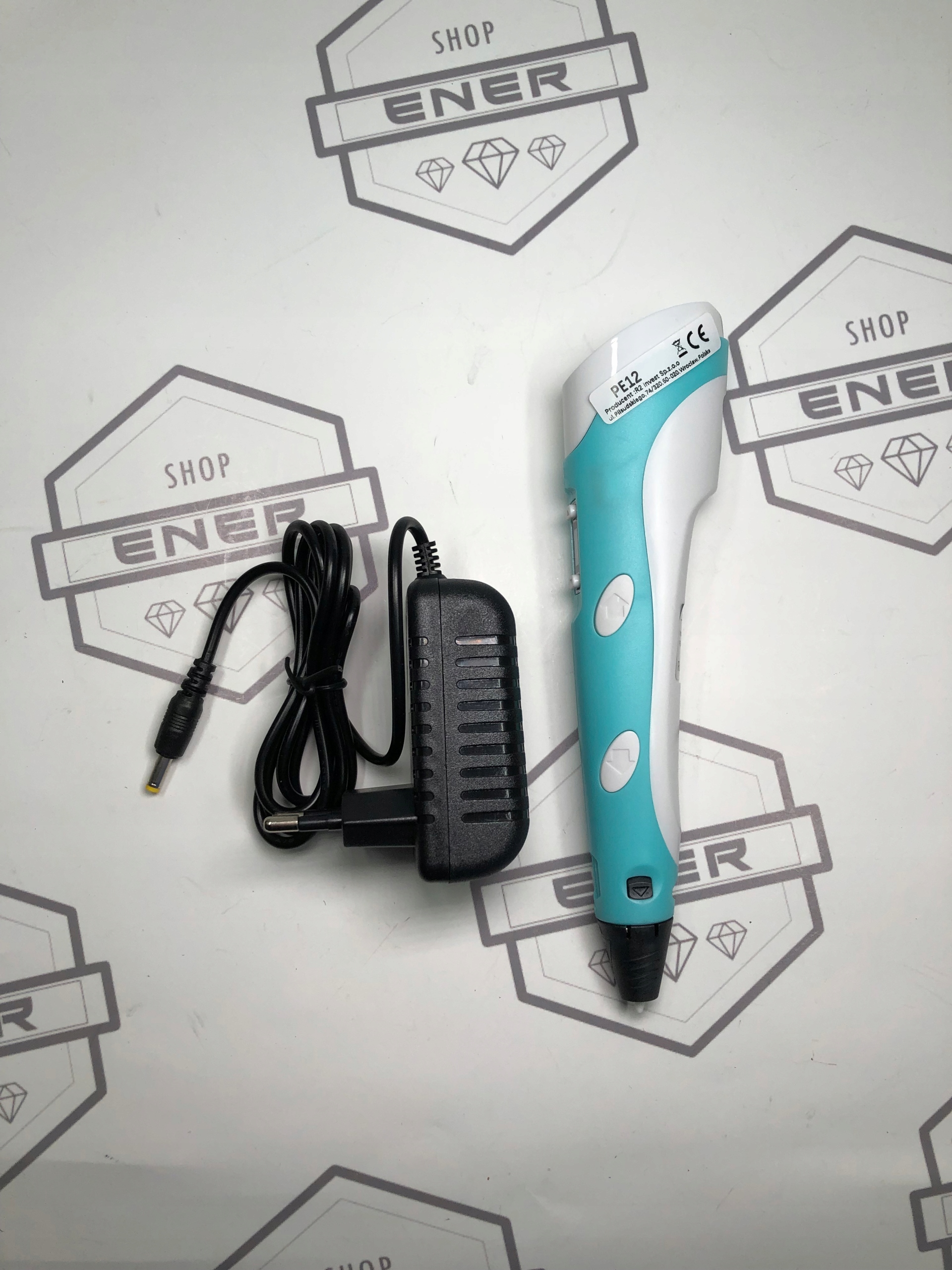 Drukarka 3D Długopis 4 generacja 2023/4 PEN Wkłady 110M niebieski +GRATIS Materiał metal plastik