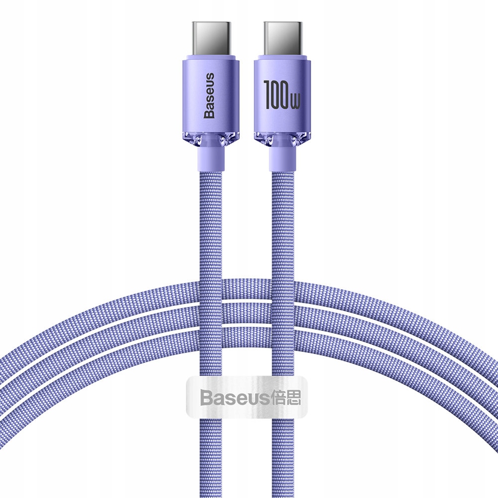 

Baseus Kabel Usb-c Usb-c Szybki 100W 1,2 m Mocny