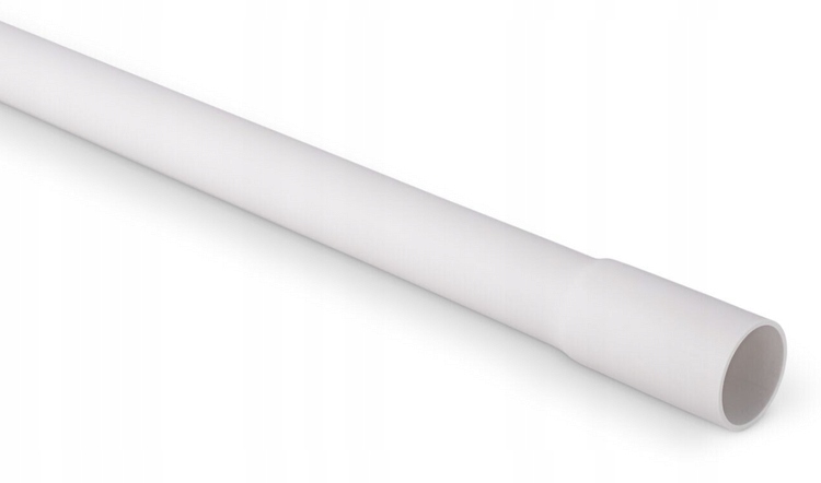 RURA SZTYWNA RL-22 BIAŁA JEDNOKIELICHOWA 22mm 2mb Marka TT-plast