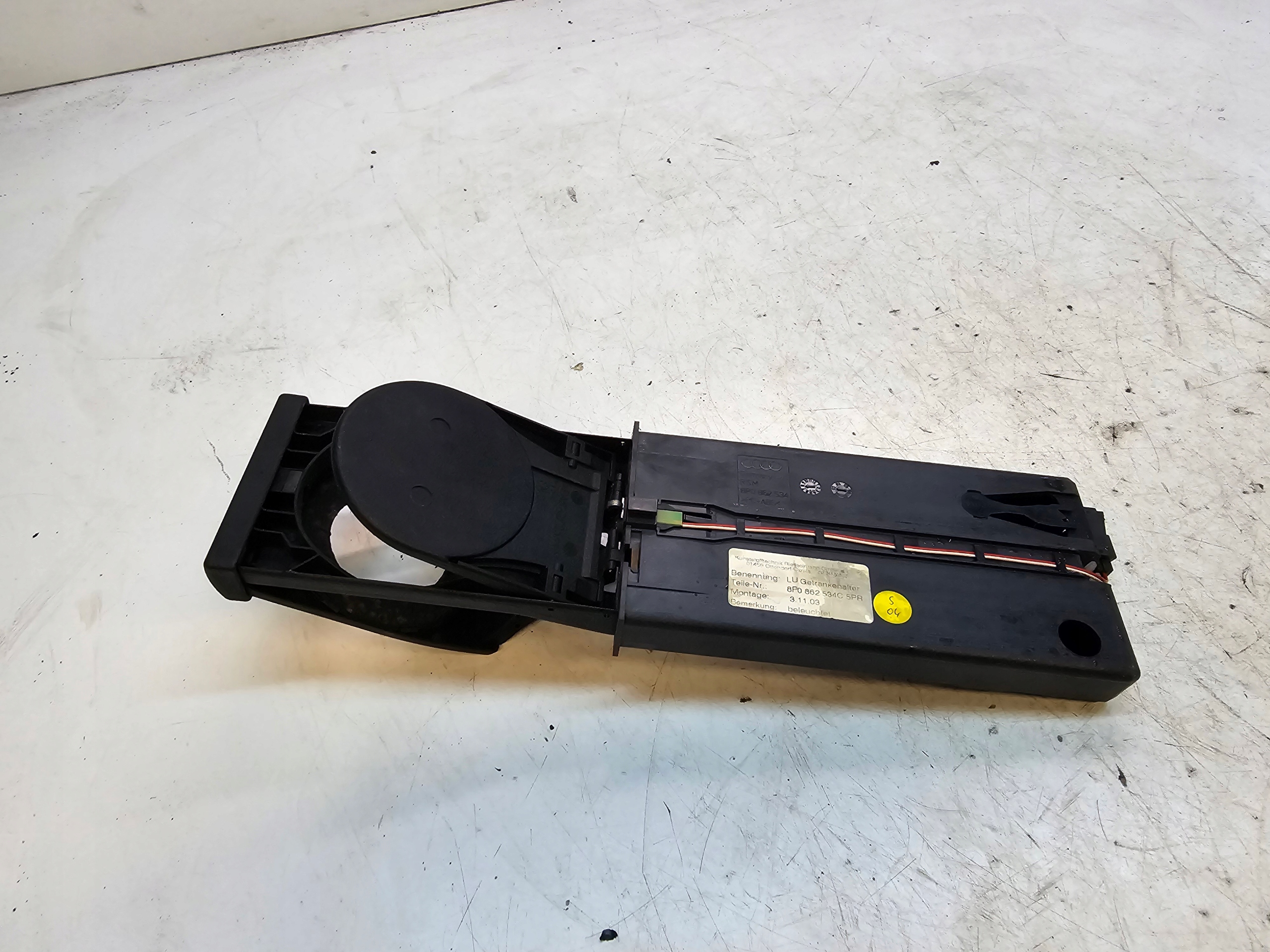 bracket STOJAK for KUBKEK AUDI A3 8P LIFT 8P0862534C