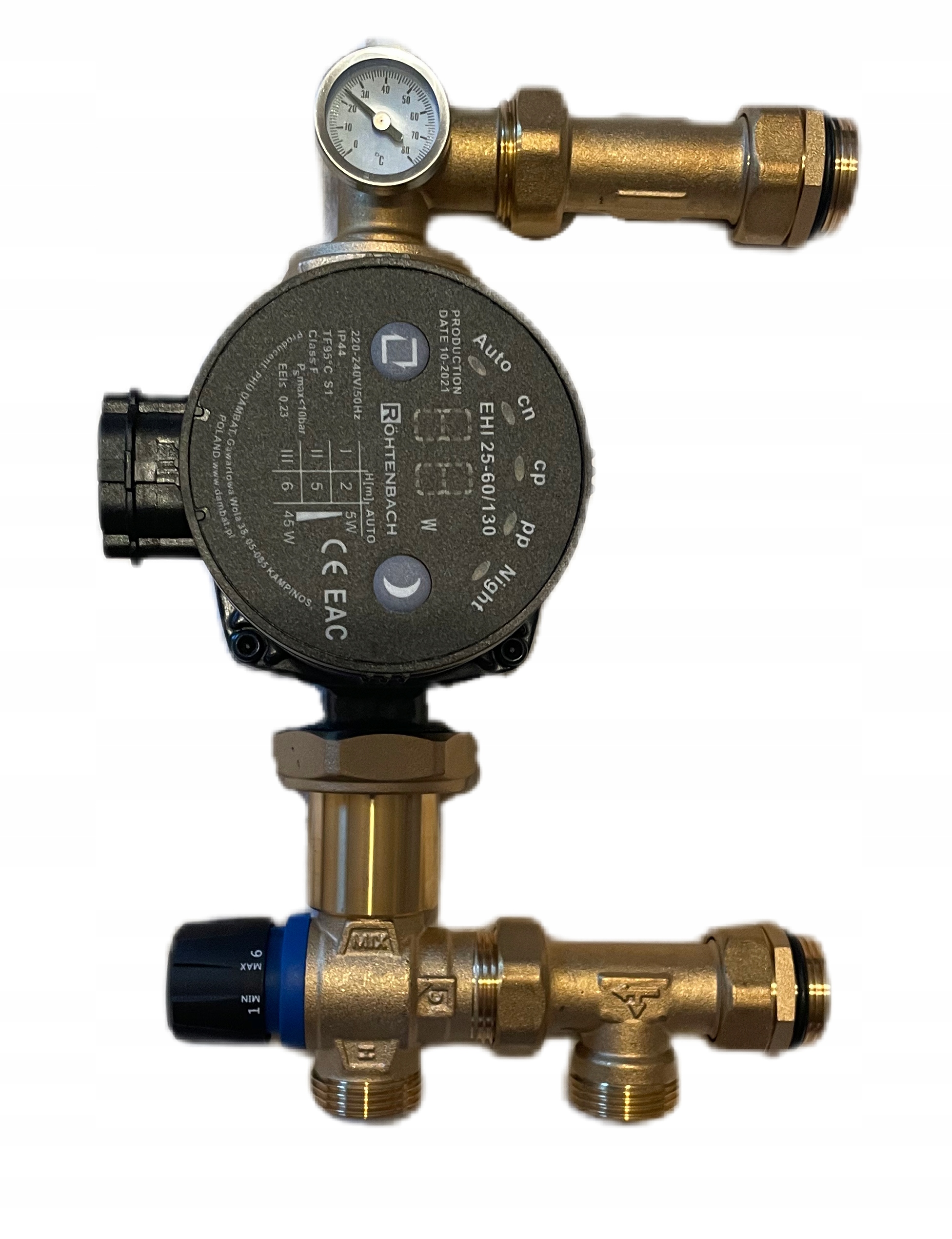 Miešacia skupina Podlahová doska Rohtenbach Ibo Ehi 25/60 130 Rozstup 235 mm