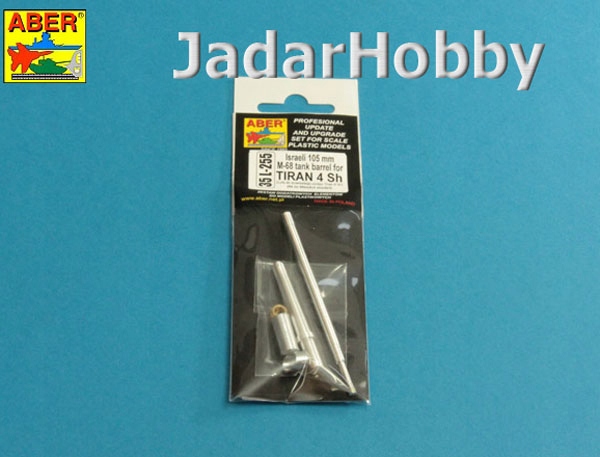 Aber 35L-255 1/35 Hlaveň 105 mm M-68 pro Tiran 4 Sh (MiniArt)