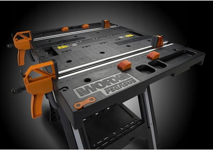 WORX WX051 Pegasus Składany Stół Roboczy Wysokość produktu 81 cm