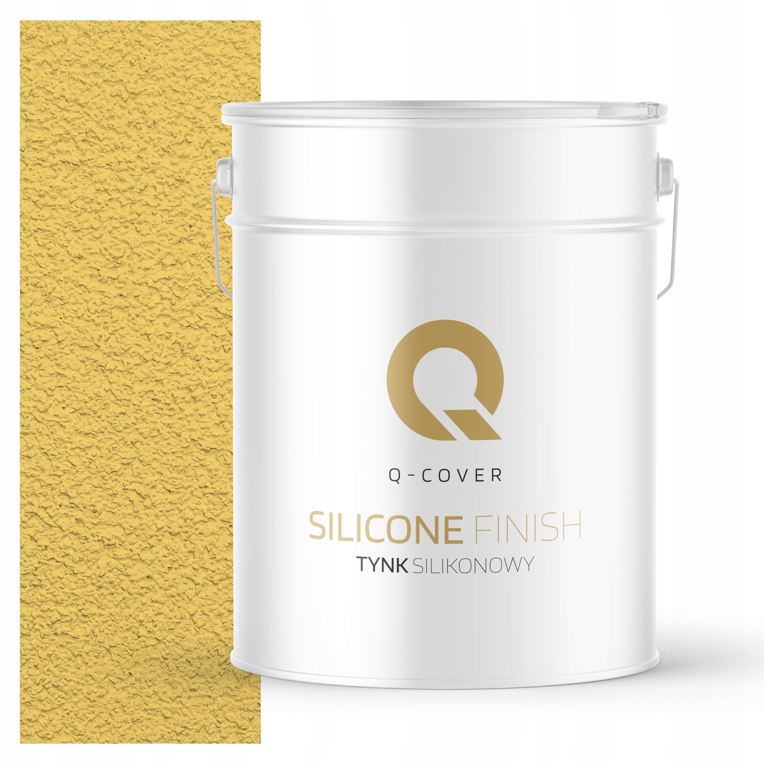 Silikonová Fasádní Omítka Žlutá Citronová F624 15KG Granulace 2.0mm