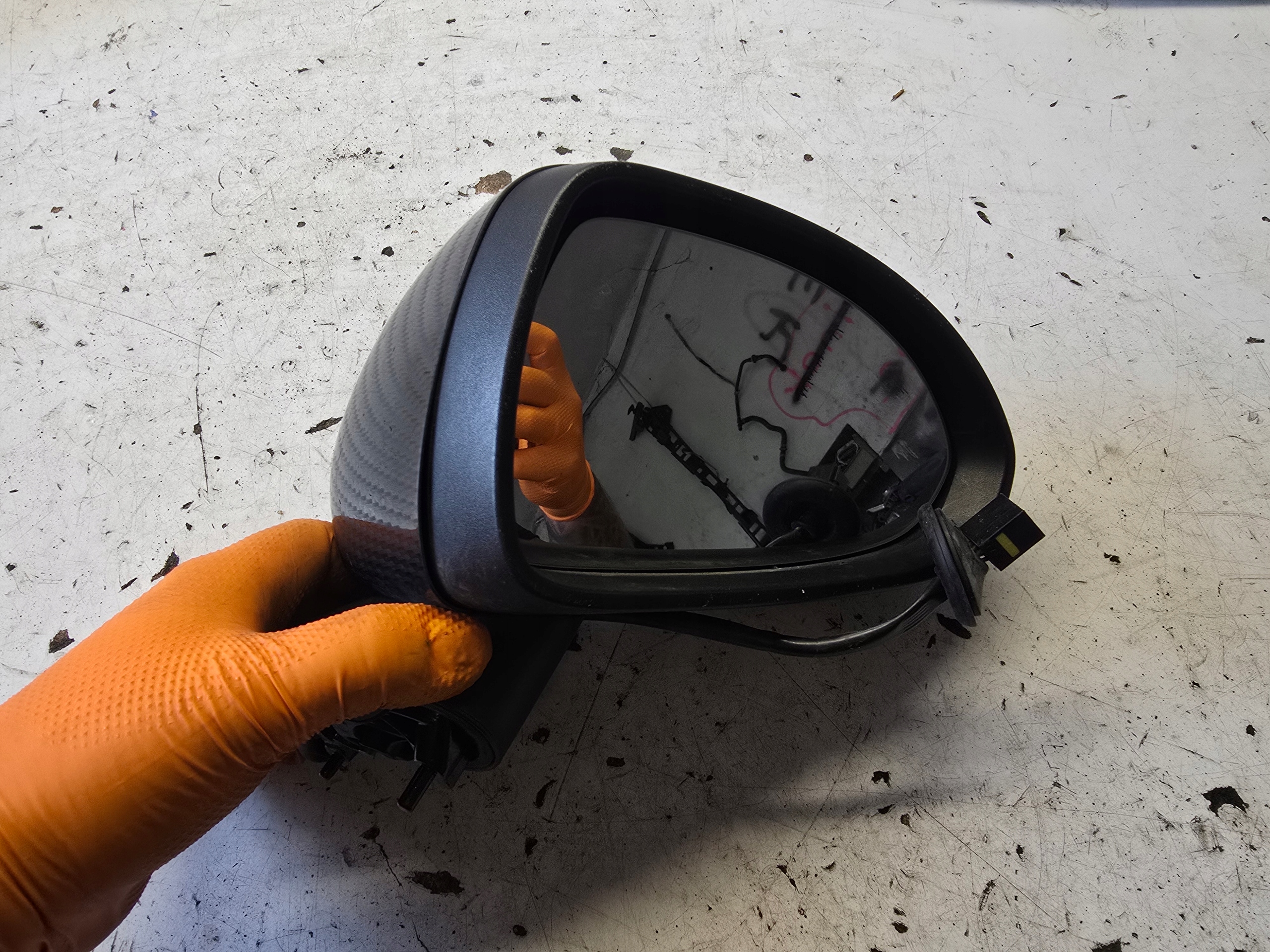 OPEL CORSA E mirror right electrics GRZANE 5 PIN EUROPA