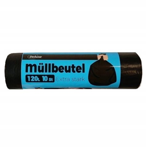 

Deluxe Worki Na Śmieci Mocne 120L 10szt Niemcy