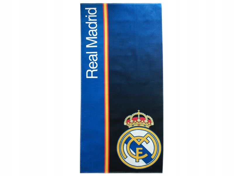 Real Madryt Ręcznik Plażowy 150 x 70 Nadruk Komputerowy 400G Bawełna Wzór 4