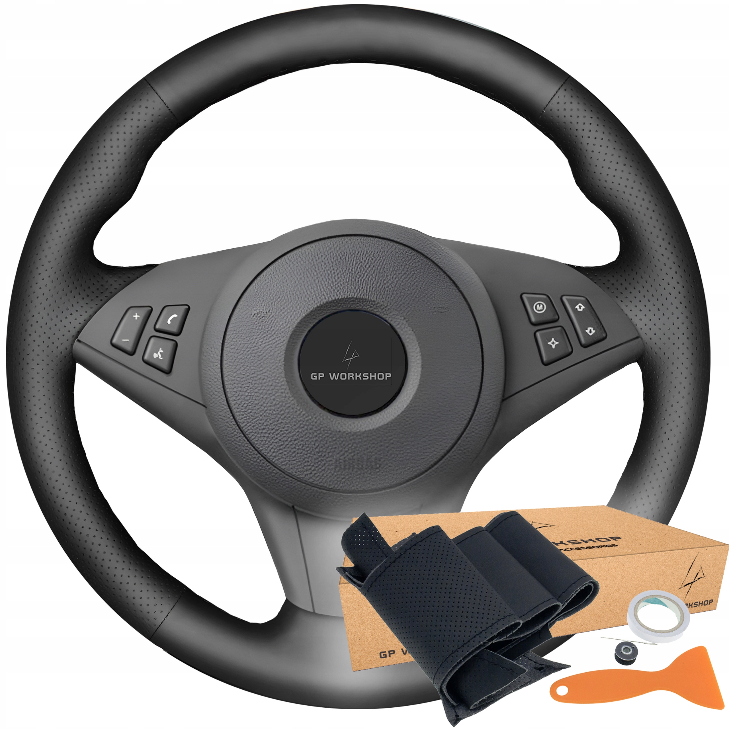 Obal Volantu Pro Bmw Řady 5 6 E60 E61 530d E63 E64 630i