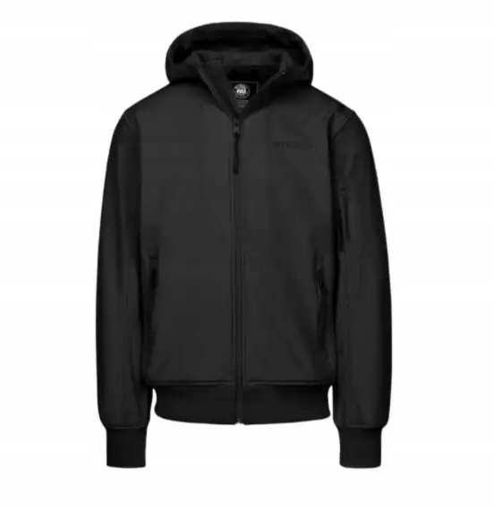 Softshellová bunda s kapucí Roscoe Pit Bull Černá M