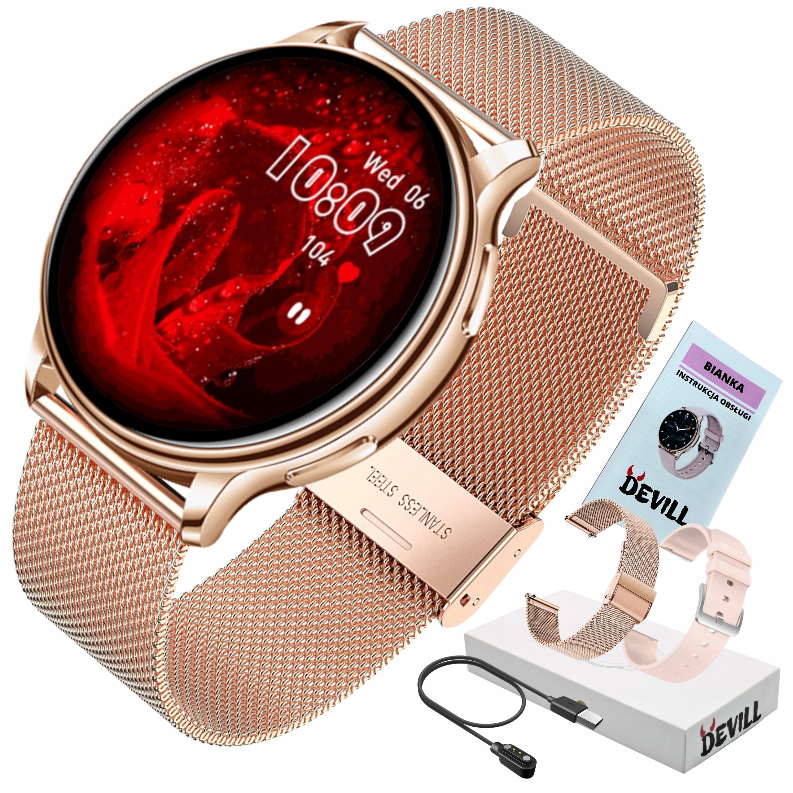 

Zegarek Smartwatch Rozmowy Odbieranie Połączeń Pl