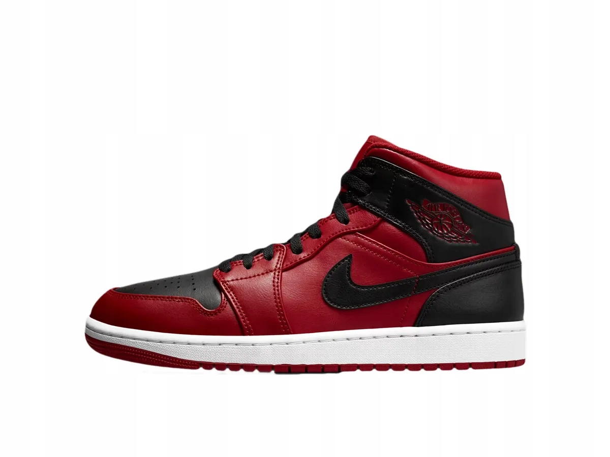 Jordan 1 Mid White Gym Red - Niska cena na Allegro