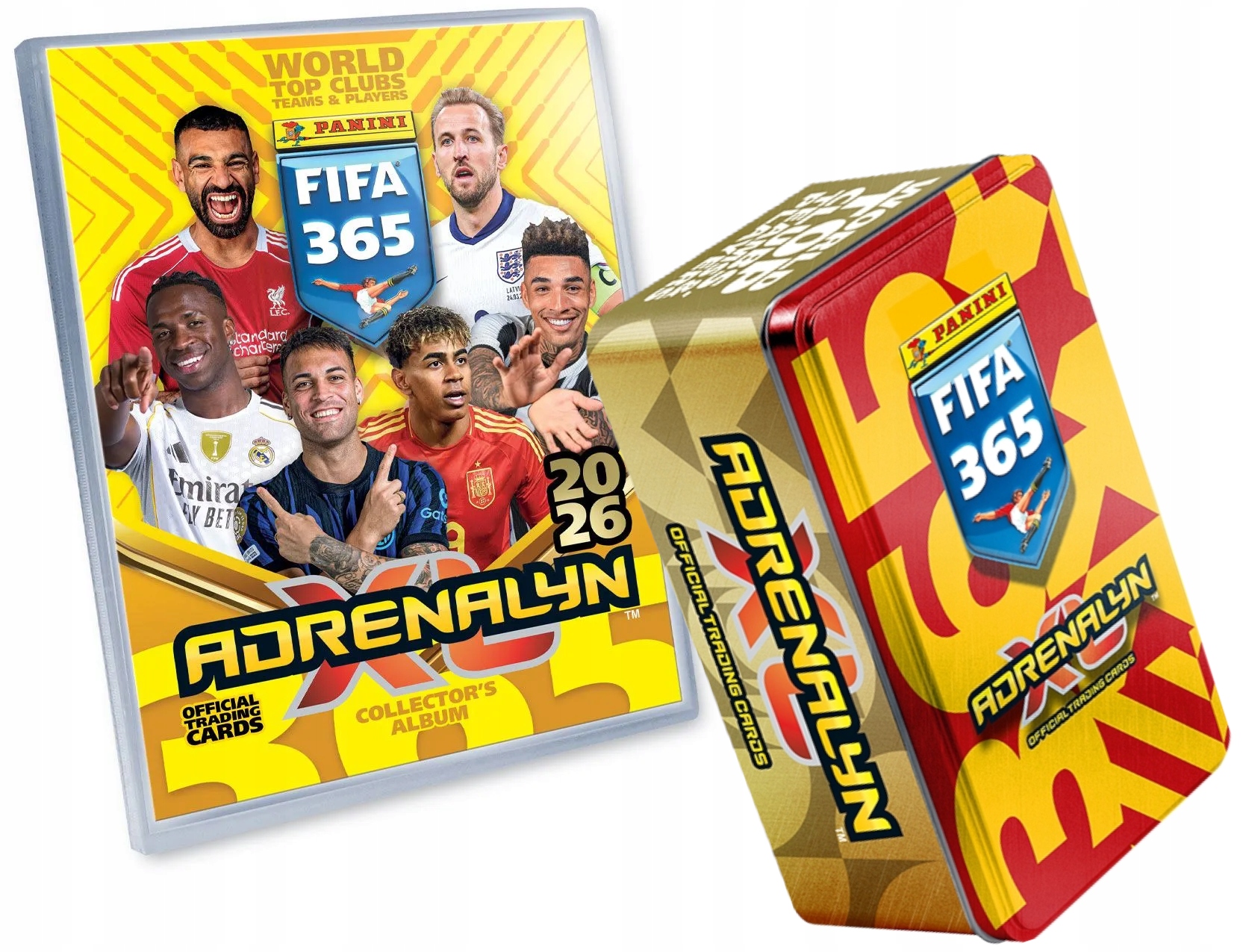 2026 Album Duża Puszka Fifa 365 2026 Karty Piłkarskie Możliwy Wybór Koloru