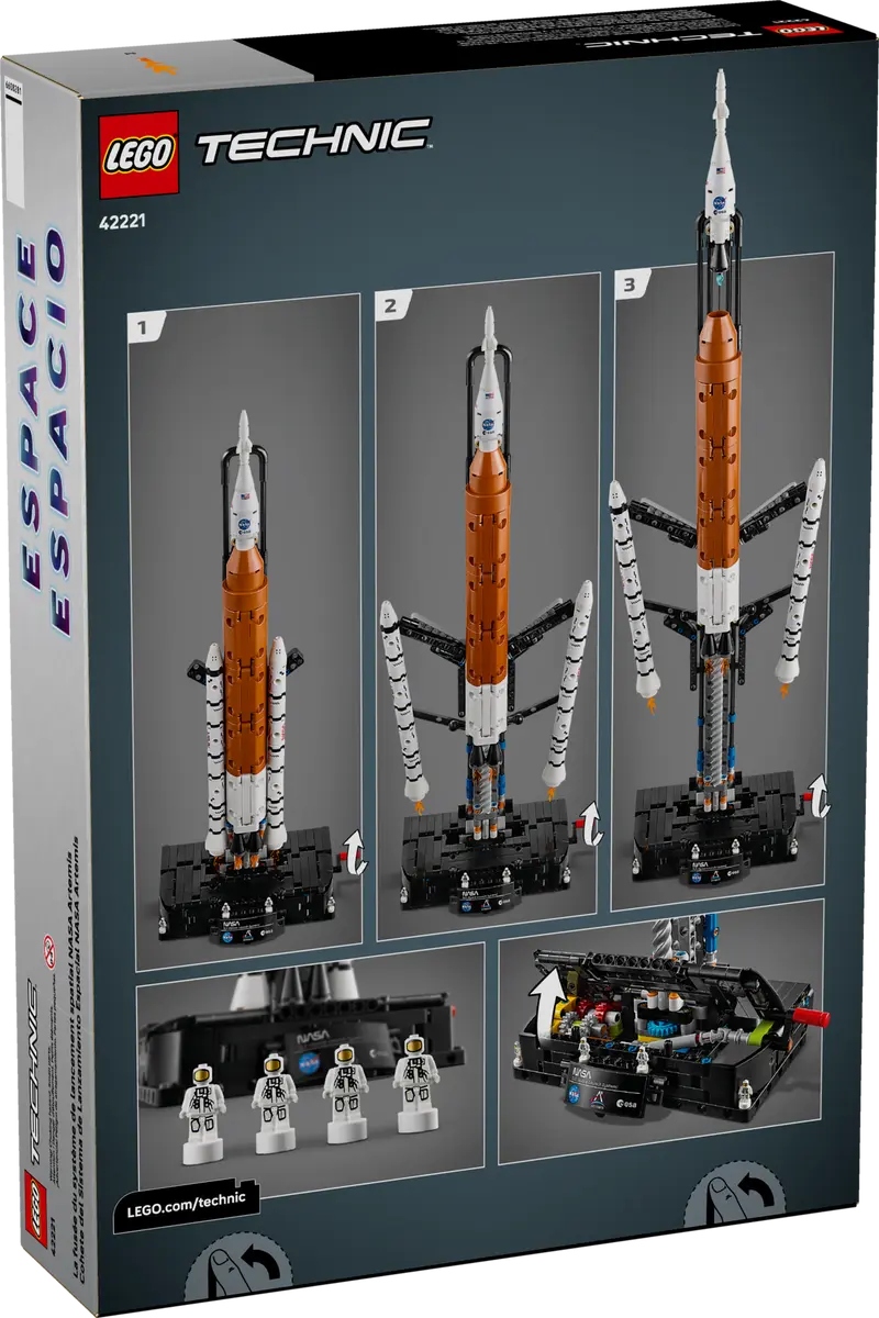 42221 Lego Technic Raketa Sls Nasa Artemis