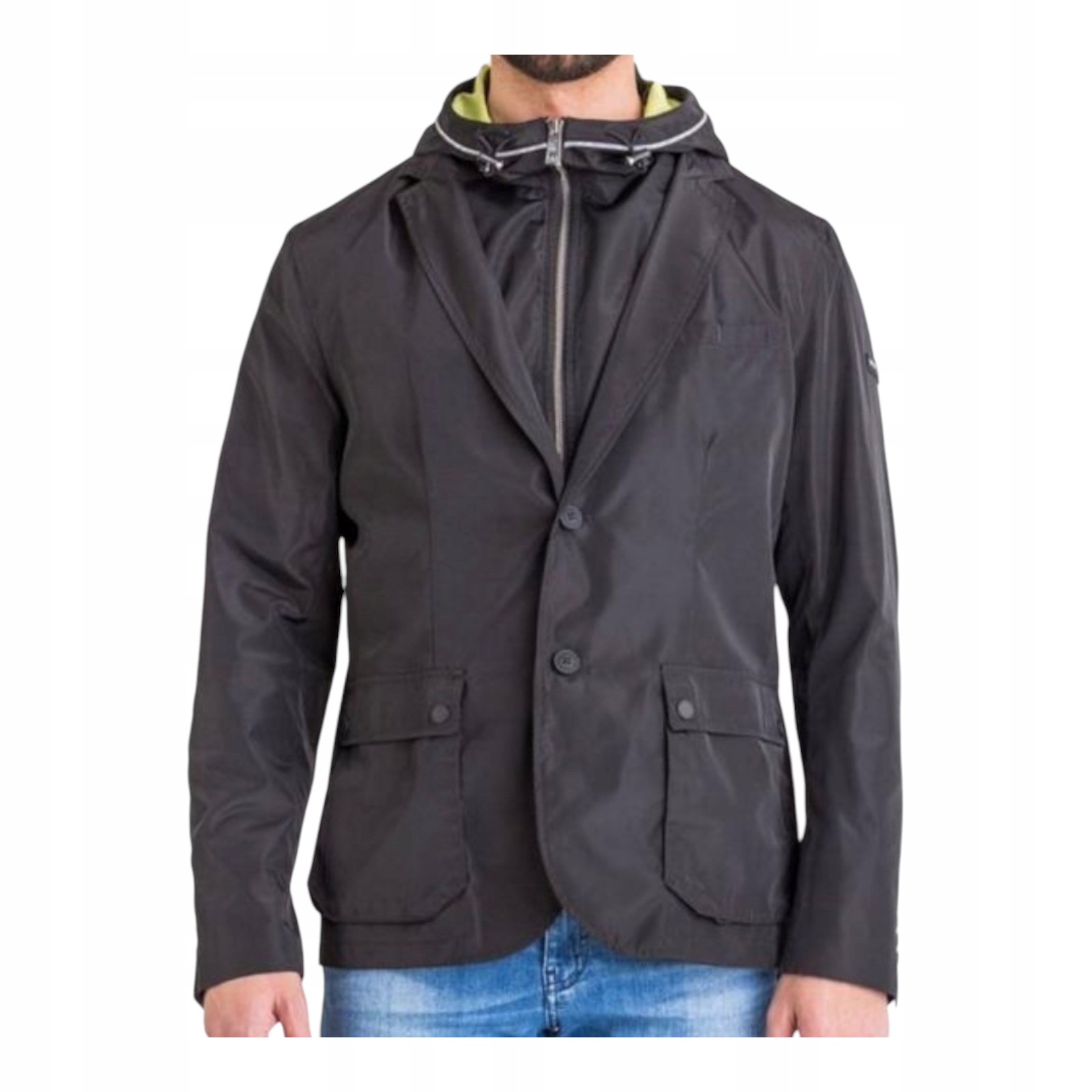 Pánská bunda Armani Exchange 3HZG43 Znfwz Blazer Černá, velikost 36