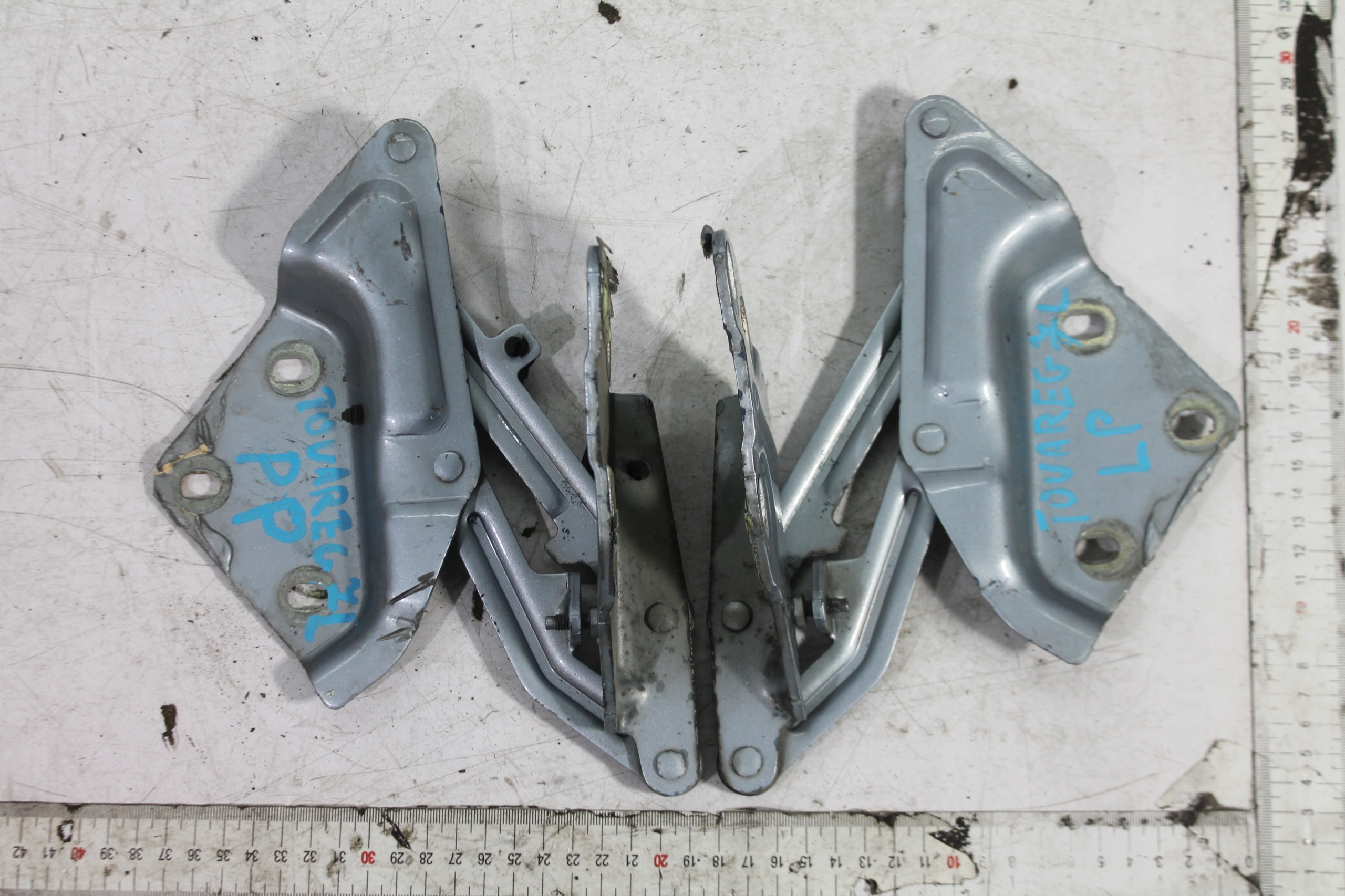 hinge bonnet hinges KOMPLET LB5S TOUAREG 7L 02-06