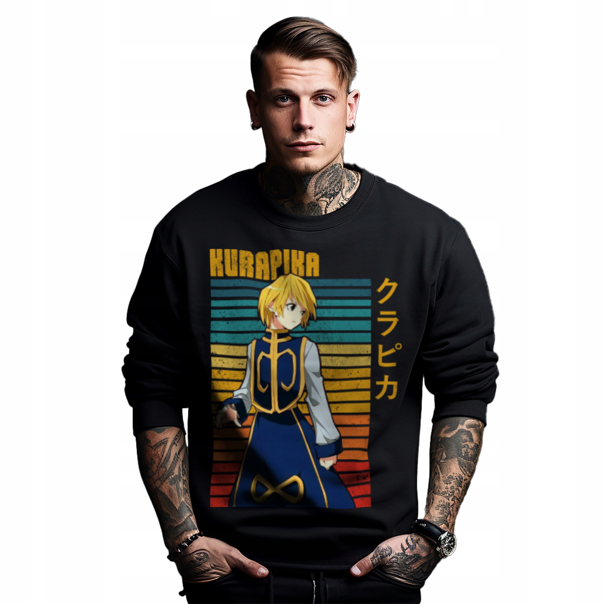 Mikina s potiskem Anime Kurapika