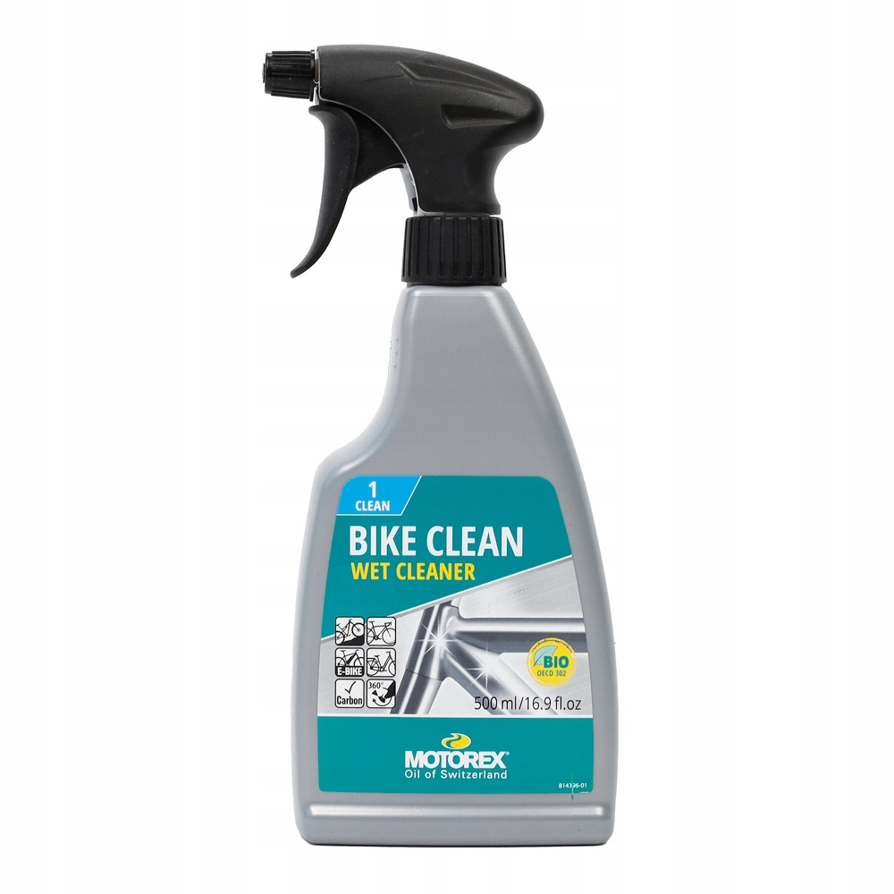 Preparat płyn do czyszczenia mycia roweru Motorex Bike Clean Spray 500 ml