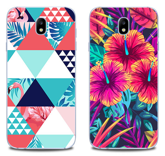 

2 x Etui Silikon Foto Do Samsung Galaxy J7 2017