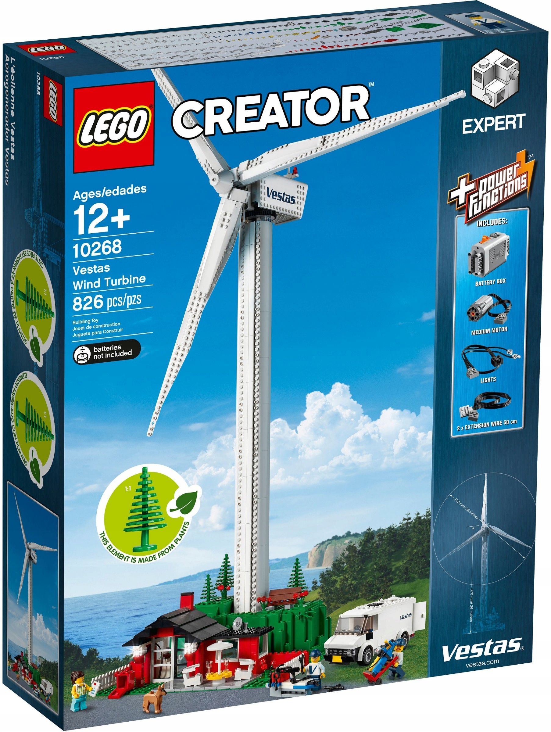 LEGO 10268 Creator Expert - Turbina wiatrowa Vestas