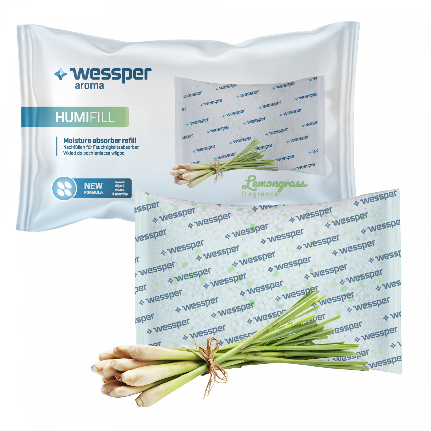 

Wkład 250G Wessper Woreczek Trawa Cytrynowa Zapach