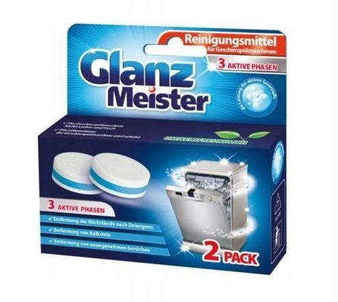 

Glanz Meister czyścik do zmywarki tabletki 2szt