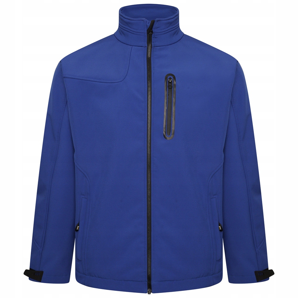 Kam bunda pánská KV132 softshell nadměrná velikost 6XL modrá