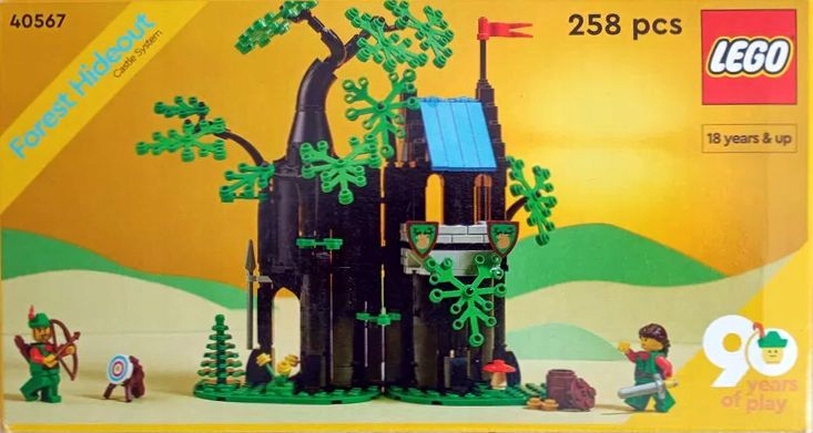 LEGO 40567 Forest Hideout [Castle: Forestmen] z instrukcją i pudełkiem MISB