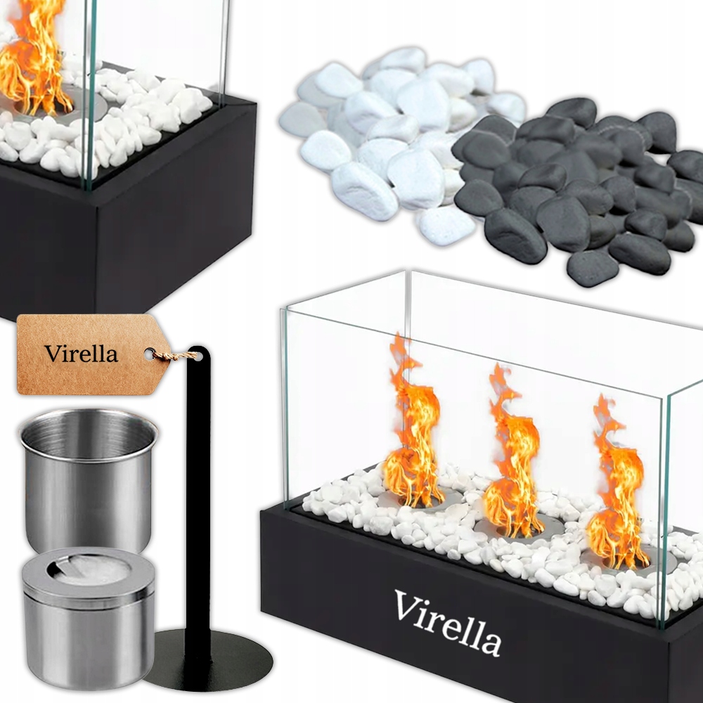 Voľne Stojaci Biokrb Bezdymový do domu Záhradný terasový biokrb Virella