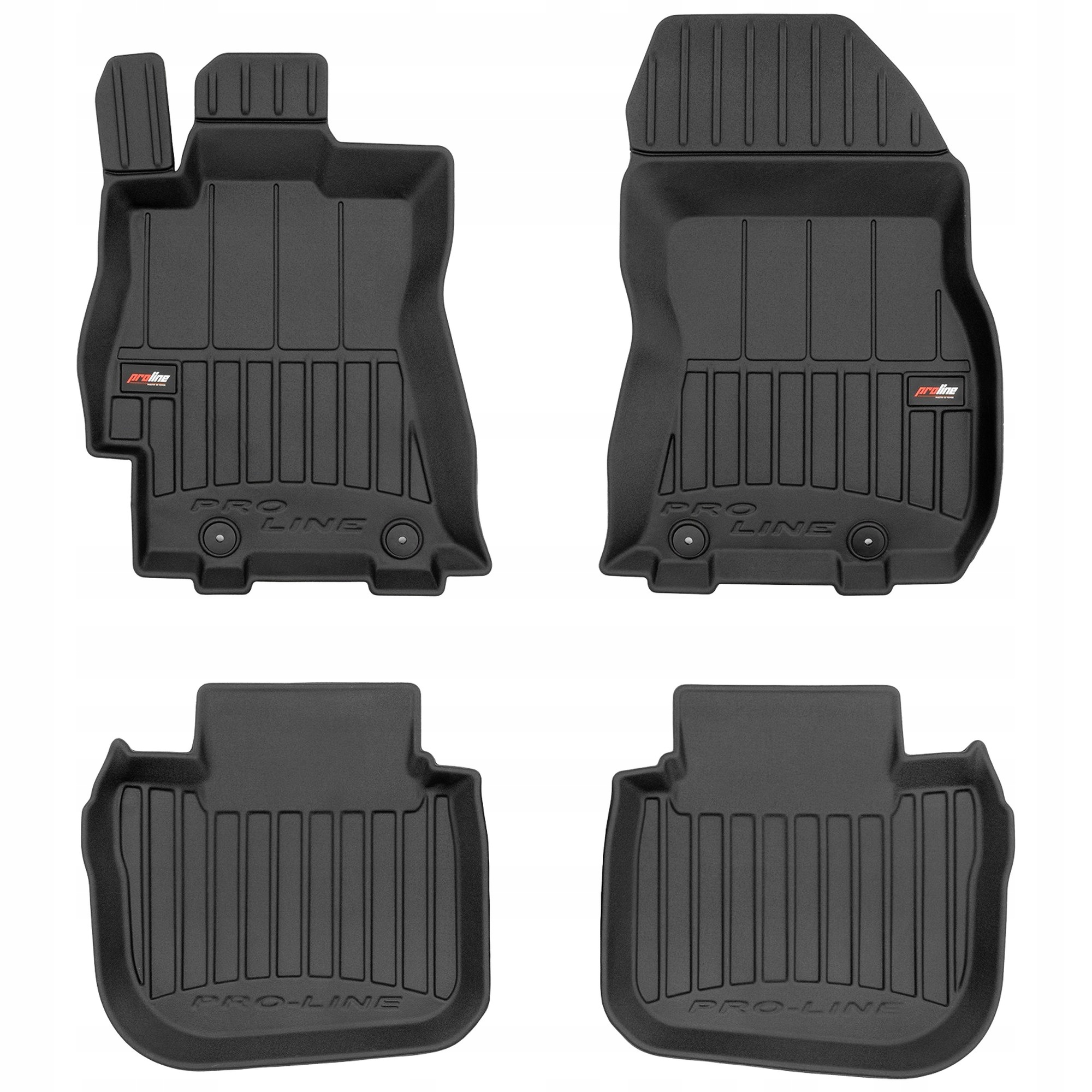 3D gumové koberce Subaru Outback IV 2009-2014 automatická převodovka