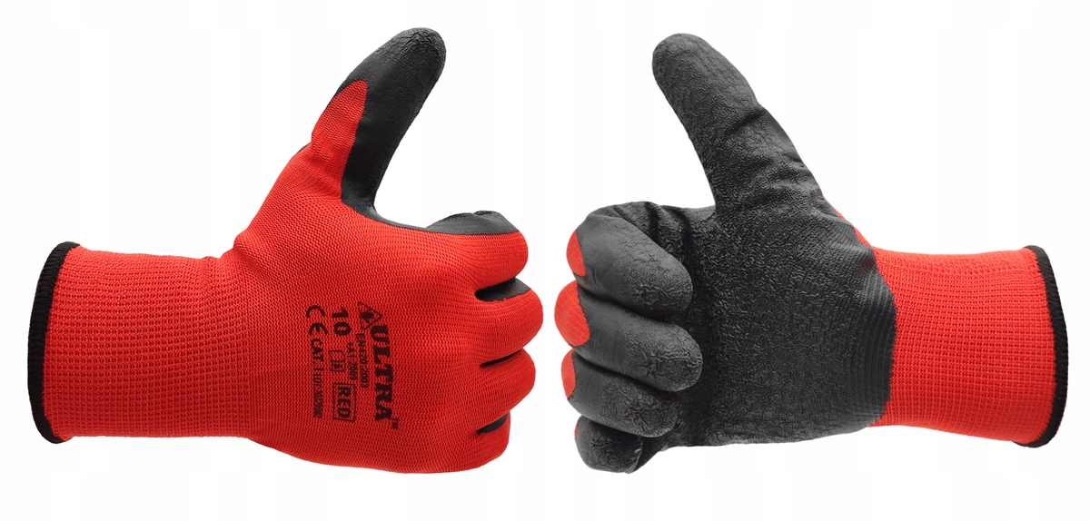 Rękawice Worklink ULTRA RED 12 par