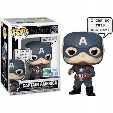 Figurka Funko Pop the Infinity Saga 1480 Captain America z WonderConu 2025