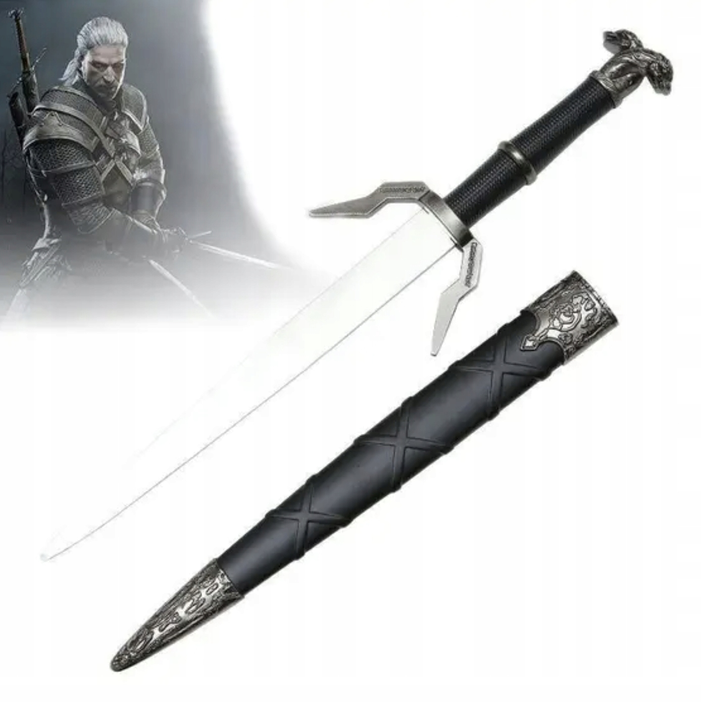 Gerraltaova dýka inspirovaná Zaklínačem The Wittcherr, malý meč 41 cm ZS8230