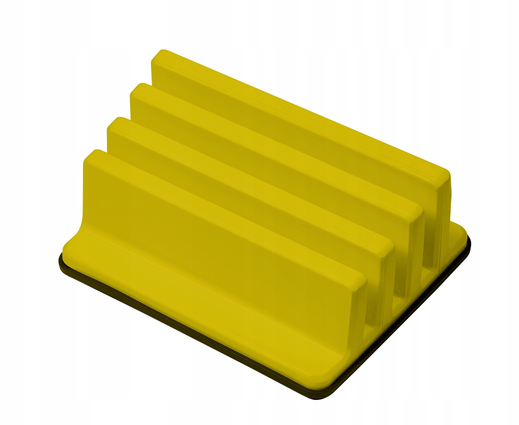 

Stojak Na Deski plastikowy Organizer Bąble żółty