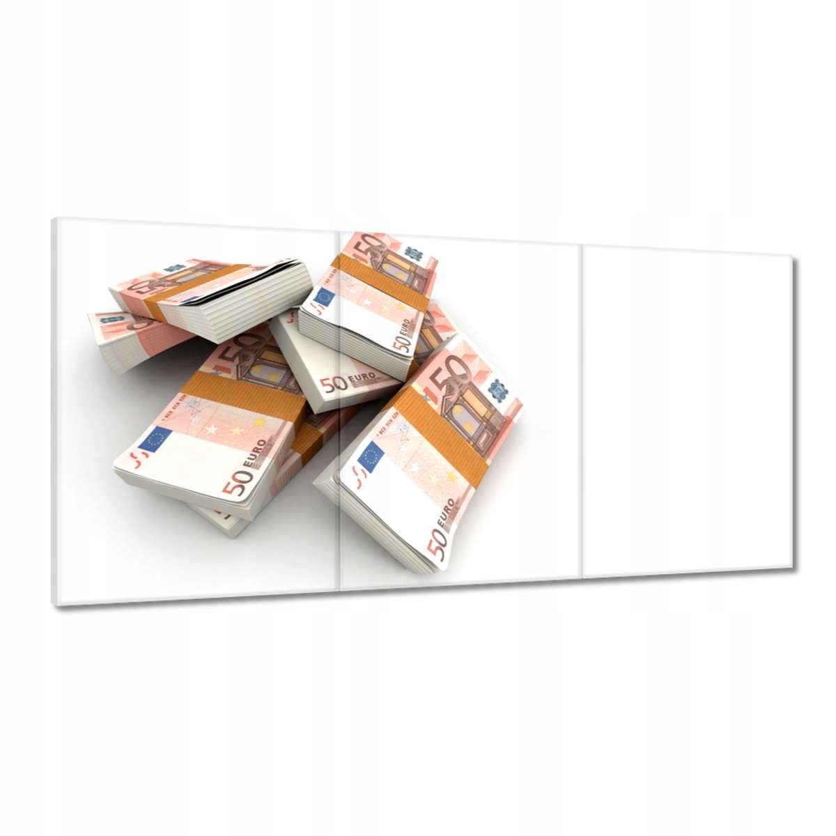 Obrazy 180x90 Kupa peňazí Euro Bankovky