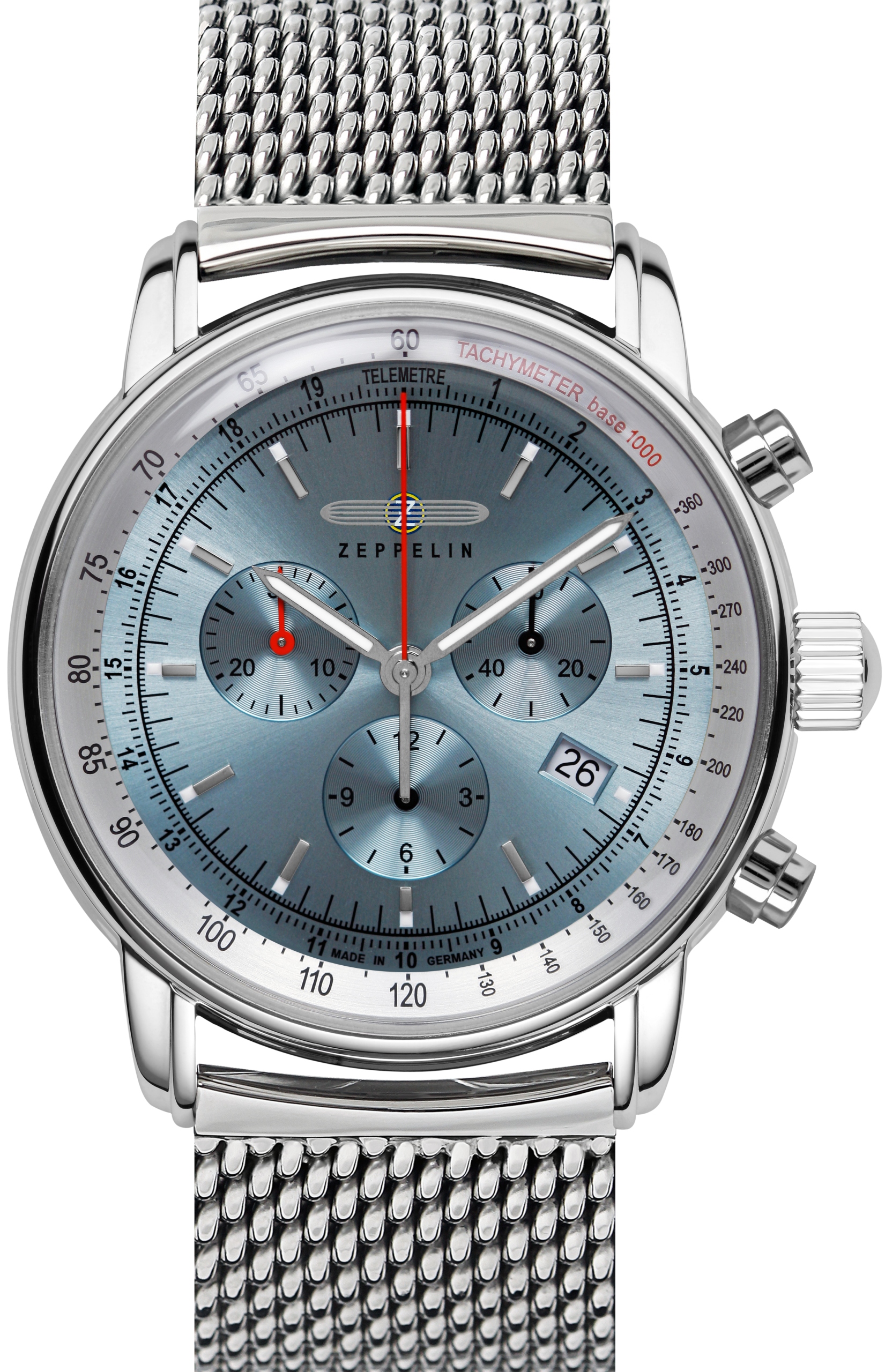 Nové Originální hodinky Zeppelin Lz 14 Marine 8886M-3 quartz