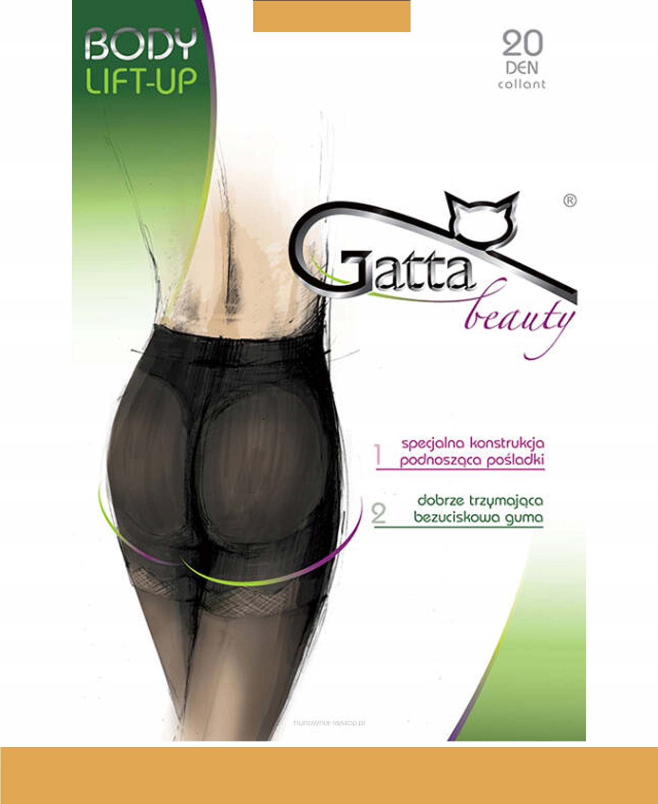 

Gatta Body Lift UP20 Rajstopy dam.wz.00/4-L/Golden